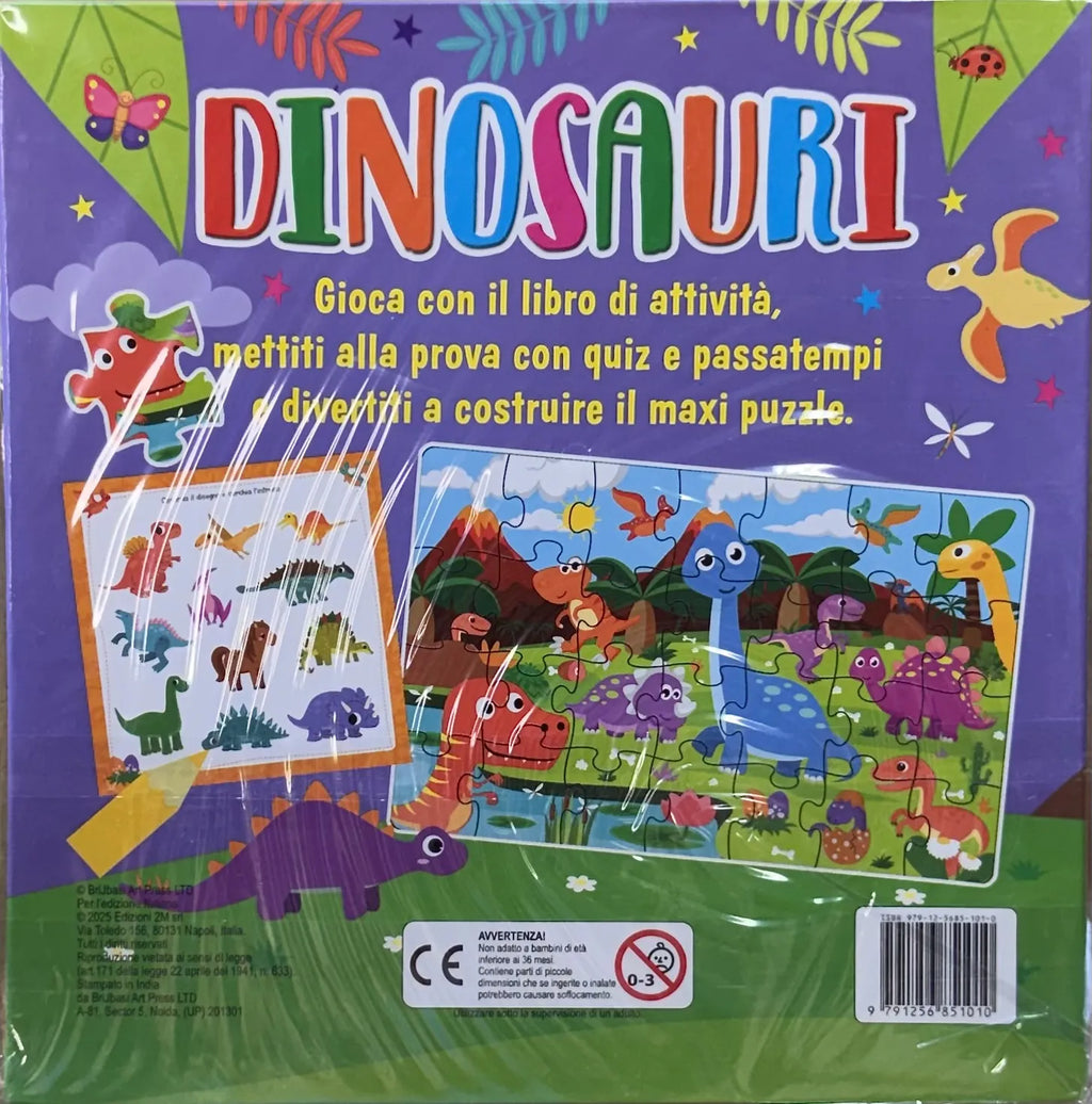 puzzle 28 pezzi. Dinosauri RETRO_risultato.webp