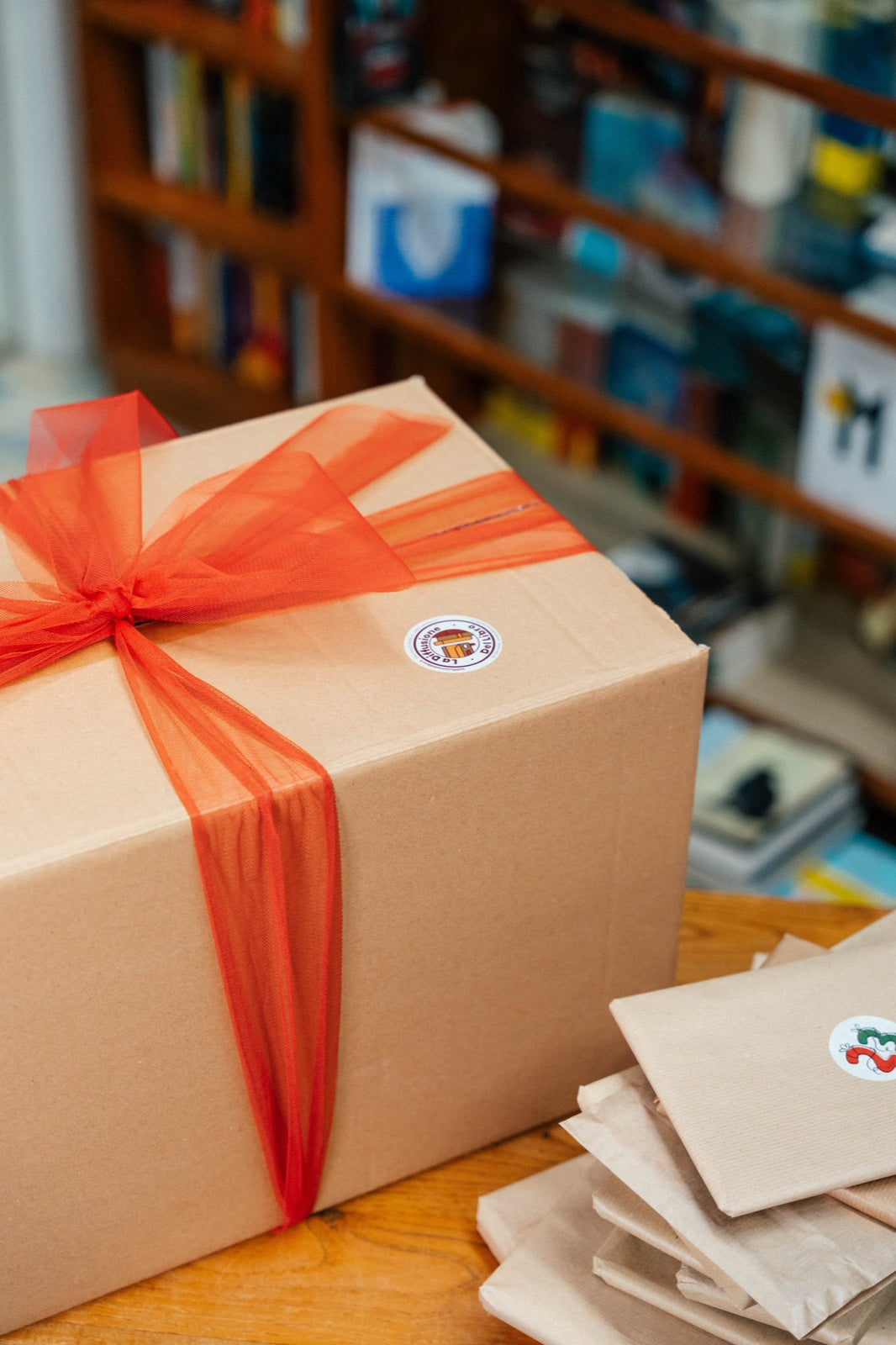 Calendario dell’Avvento confezionato come regalo