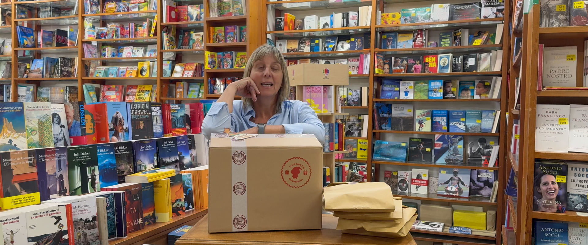 Calendario dell’Avvento personalizzato in libreria